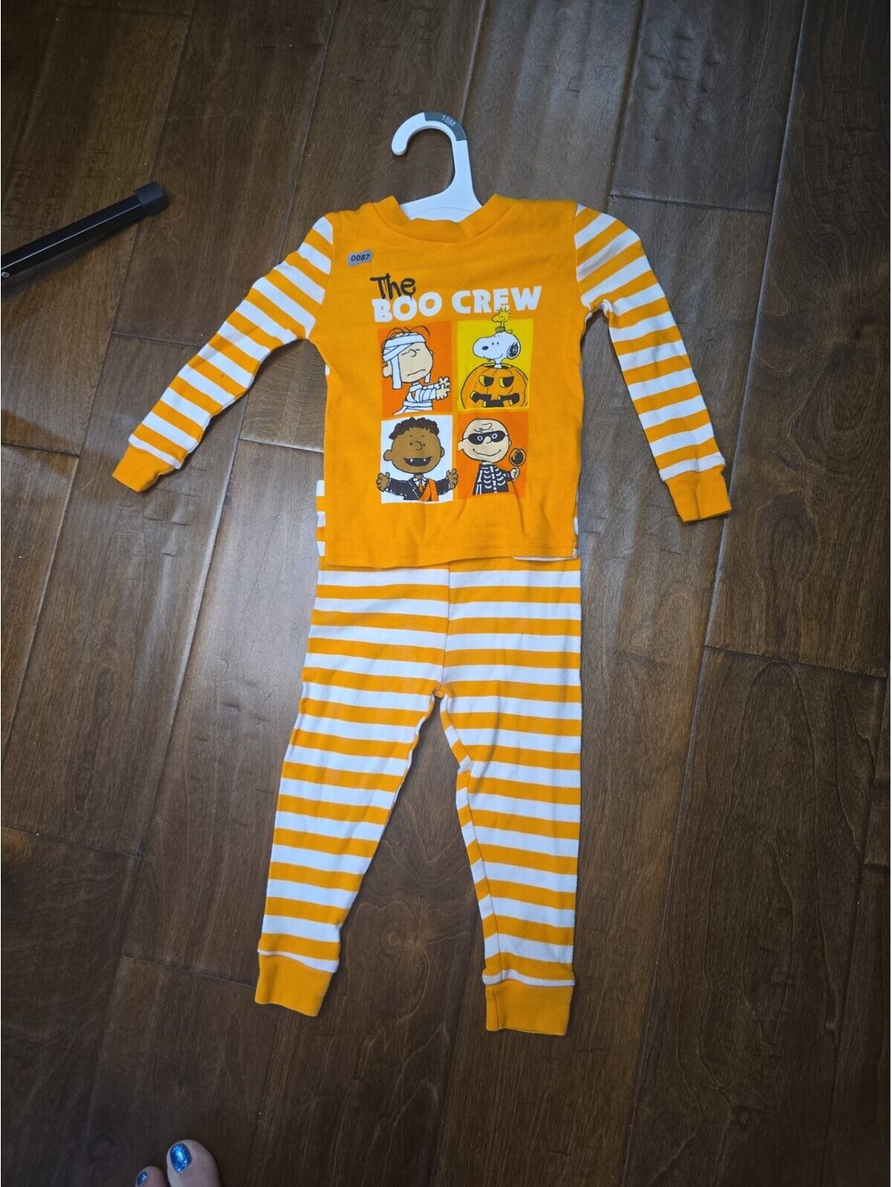 18m nwot peanuts, characters, halloween pajamas item 87G8